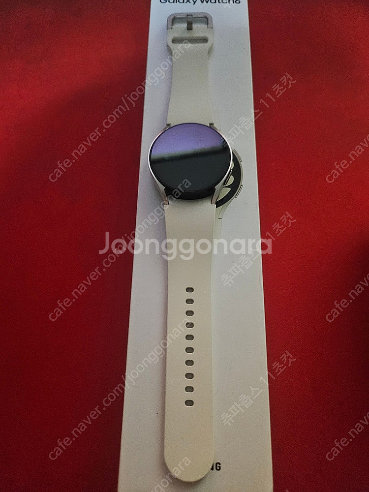 갤럭시워치6 40mm 골드 팝니다--0
