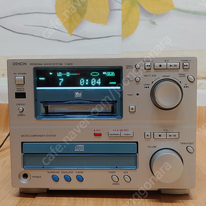 데논 MD.CD.FM 미니오디오 본체