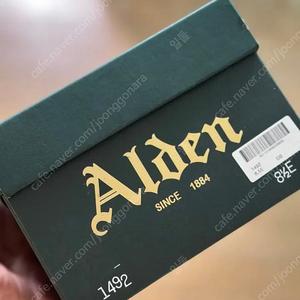 [새제품] 알든 처카 alden 1492 8.5E