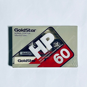 Goldstar 금성 HP 60 공테이프 카세트