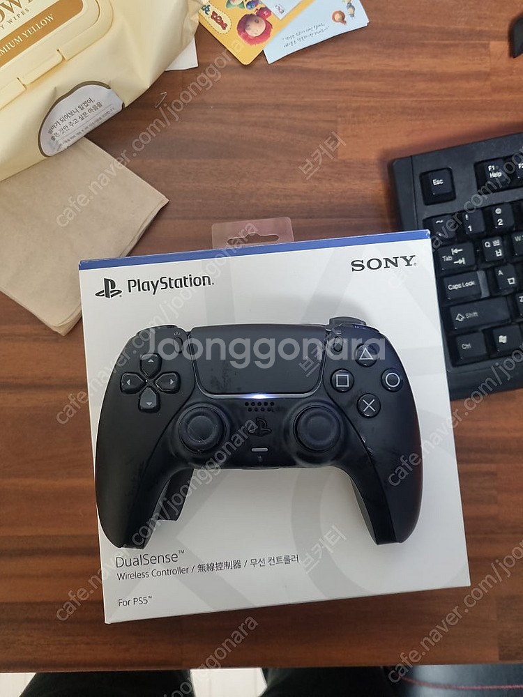 Ps5 듀얼센스 블랙 팝니다--0
