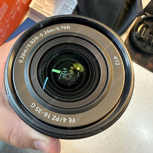 FE PZ 16-35mm F4 G (100만) 팔아요. (보증만료하자x) 1635g pz1635g