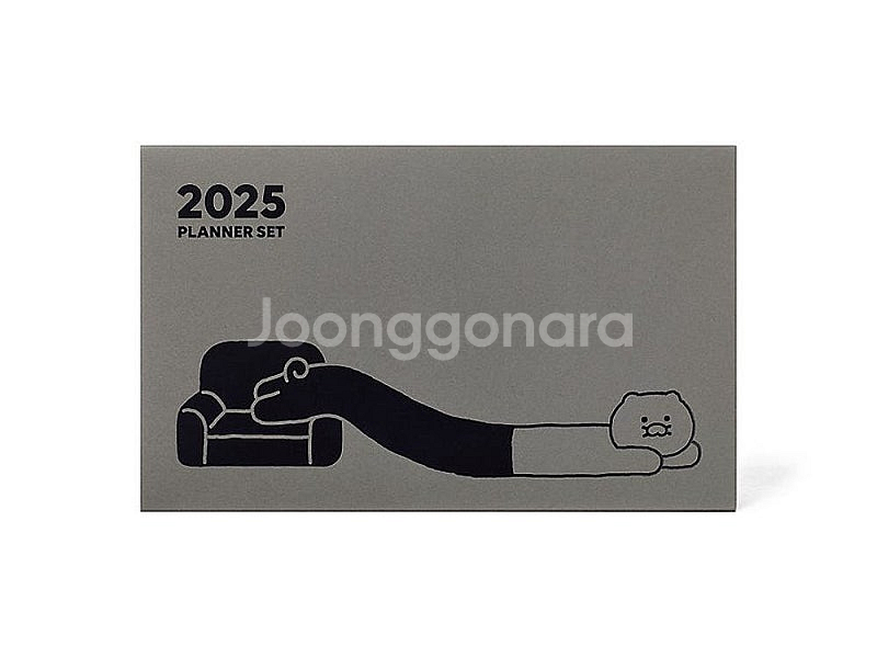 카카오프렌즈 2025 오피스 다이어리 풀세트--0