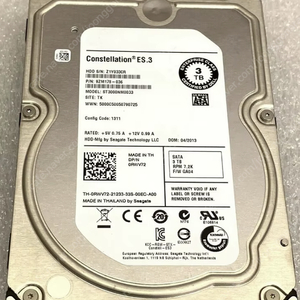 새상품 씨게이트 3Tb 3.5인치 HDD(7200RPM)