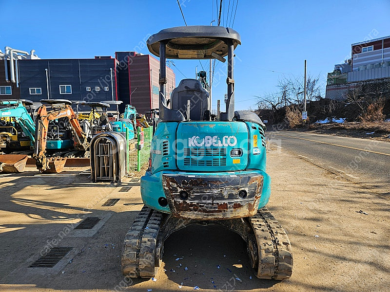 중고미니굴삭기 코벨코 SK35 포크레인 18년식 코끼리...--2