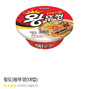 GS25 편의점 왕뚜껑 기프티콘