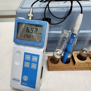 HACH EC10 PH Meter schott ph elektrode blueline 25