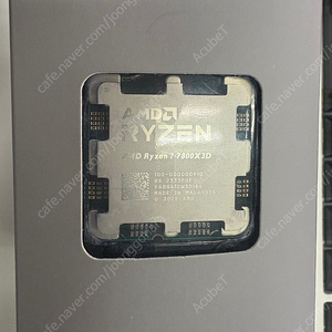 AMD 라이젠 7 7800X3D CPU 판매합니다