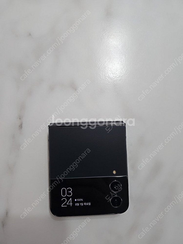 z플립4 256gb 그라파이트(블랙) 공기계 판매합니다...--0