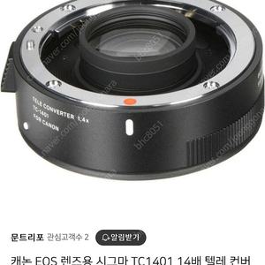 캐논 ef 용 시그마 1.4 익스텐더 tc1401 삽니다.