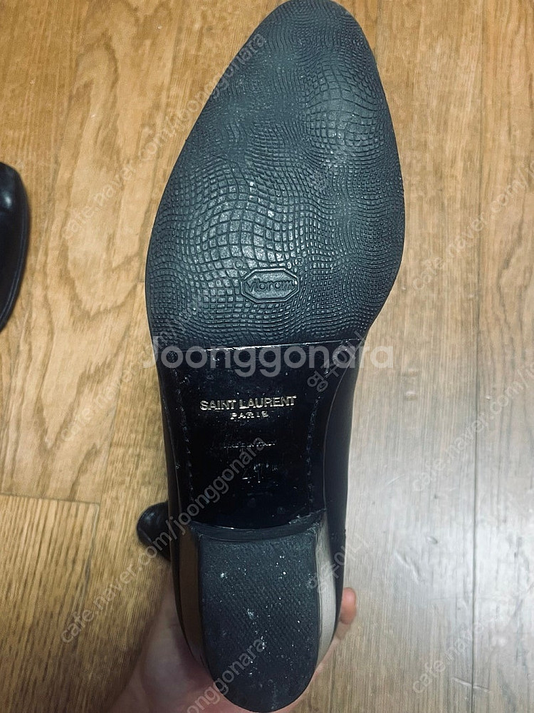 생로랑 램스킨 바실리 첼시부츠/ 디올생로랑구찌발망--5