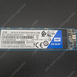 WD Blue 3D NAND M.2 SATA SSD 2TB