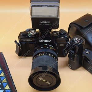 입문용 필름 카메라 미놀타 MINOLTA MPS X700, MOTOR DRIVE, 280PX FLASH, MD 28-85 ZOOM LENS