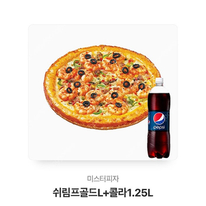 쉬림프골드L+콜라1.25L