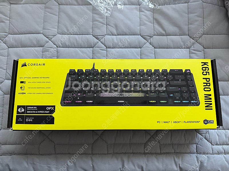 [미개봉] Corsair K65 Pro Mini 키보드--0