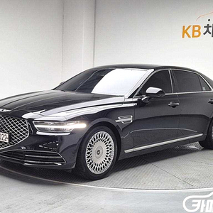 [제네시스]G90 3.3 T AWD 프리미엄 럭셔리 (5인승) 2020 년 휘발유 중고 중고차 전액할부 중고리스 여유자금