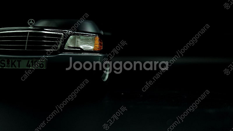 타미야 프라모델 1/24 벤츠600sel 도색 완성작--9