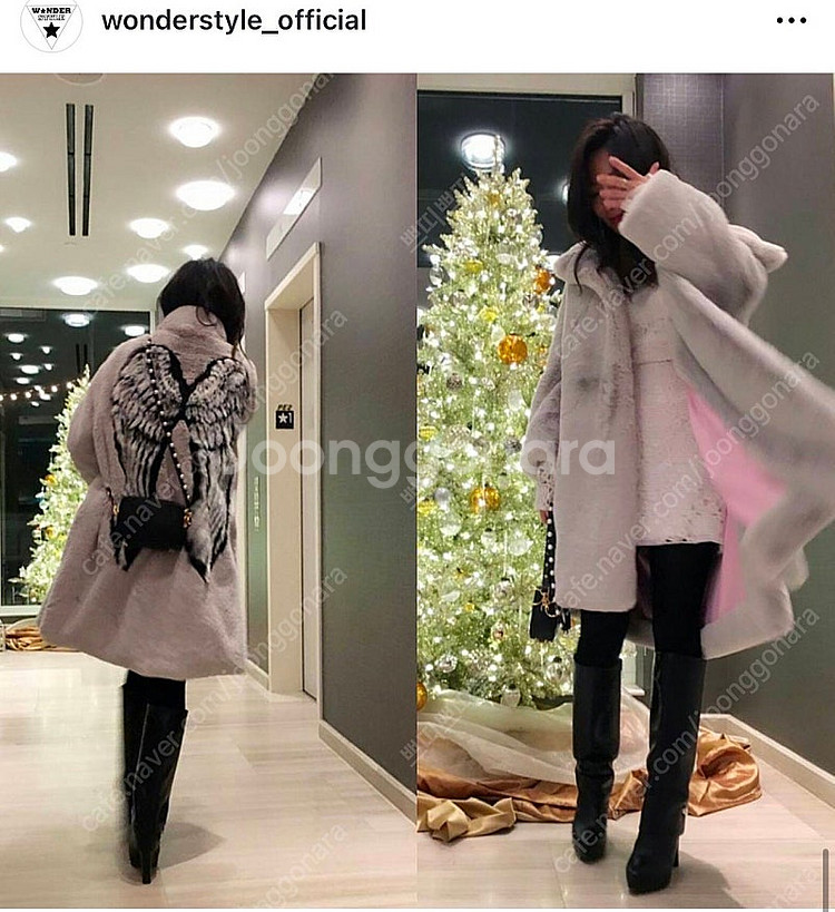 원더시스터(원더 스타일)에코퍼 엔젤 코트--6