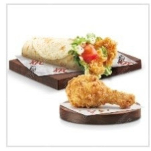 KFC 실버승급기념 스페셜팩 (트위스터+오리지널치킨) 100원 결제 쿠폰