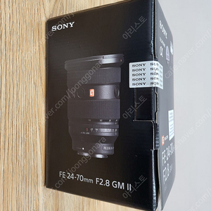 Sony 소니 SEL2470 GM2 II FE 24-70mm F2.8 (금계륵2) 렌즈 미개봉 판매합니다.