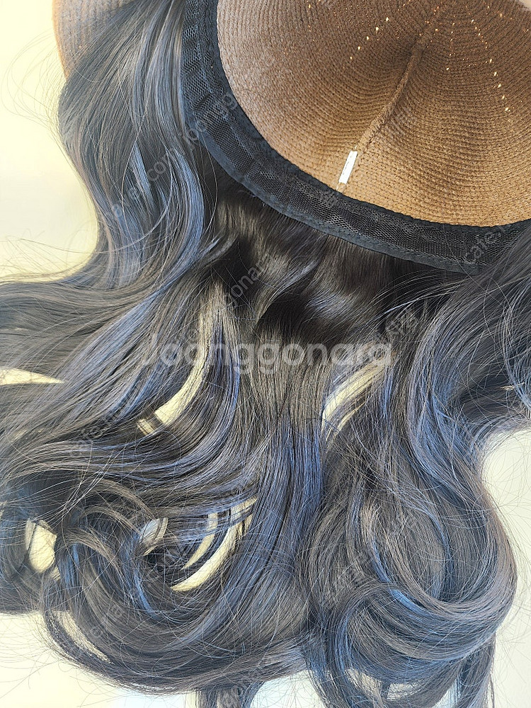 여성가발 정수리 부분가발 항암가발 항암모자 가발모자--1