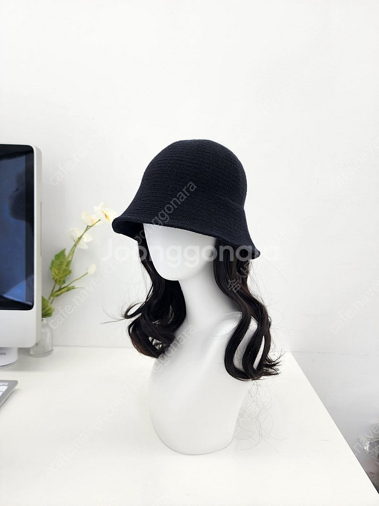 여성가발 정수리 부분가발 항암가발 항암모자 가발모자--4