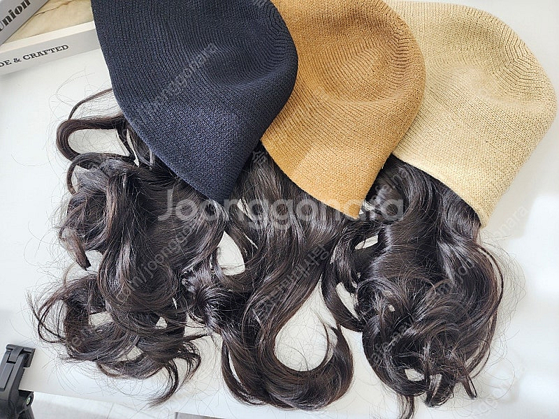 여성가발 정수리 부분가발 항암가발 항암모자 가발모자--6