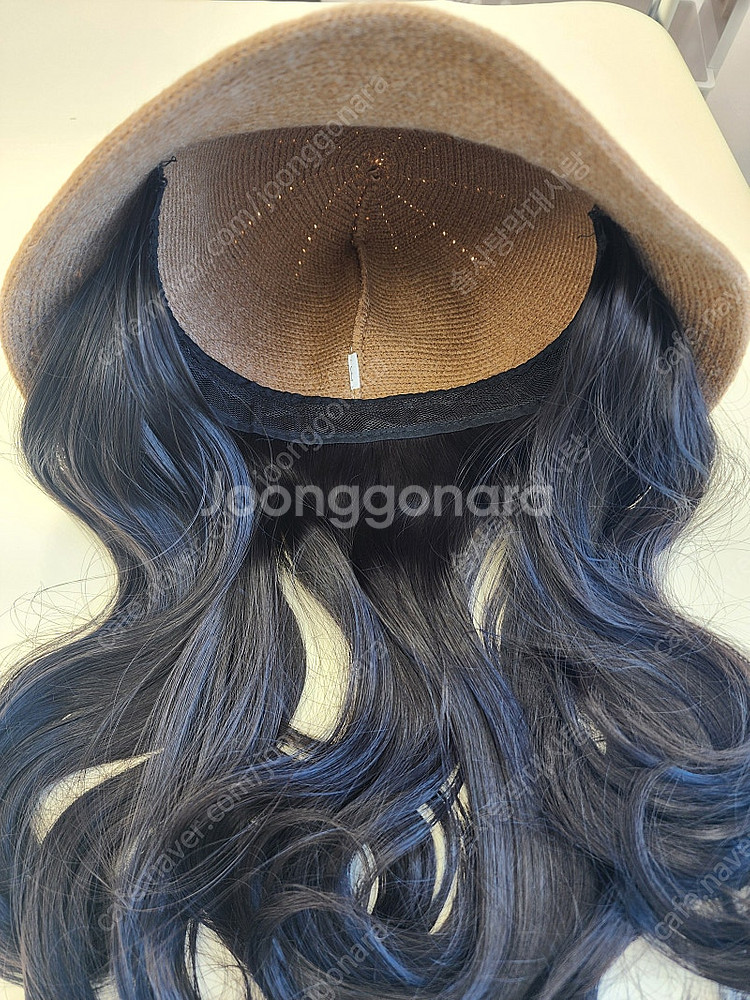 여성가발 정수리 부분가발 항암가발 항암모자 가발모자--8