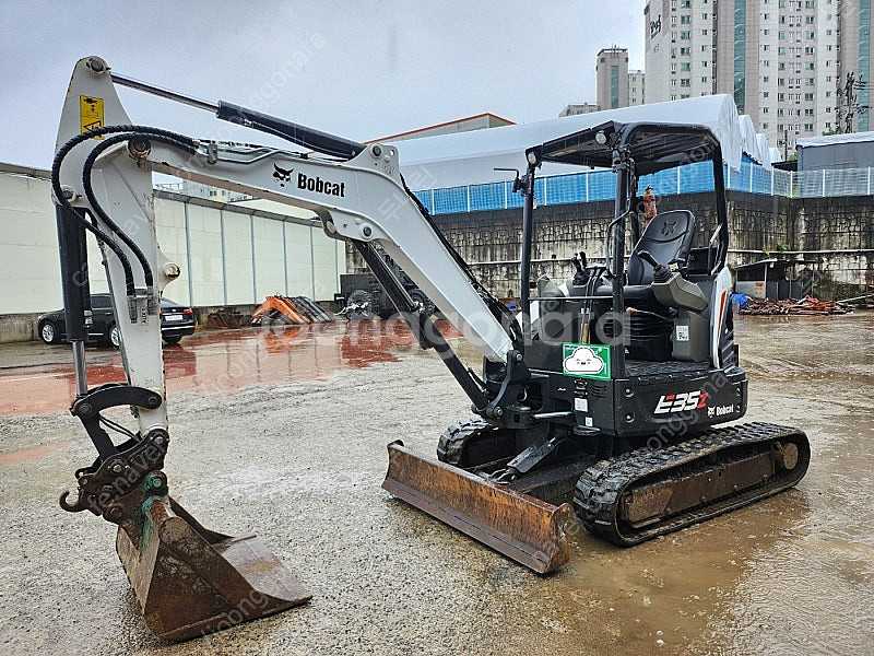 500만원 인하 바브켓 E35Z 2020년식 버켓3종 미니 중고굴삭기 미니035--0