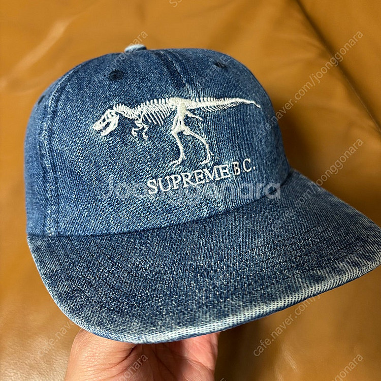 Supreme 슈프림 쥬라기 워시드 데님 6패널 볼캡 ...--2