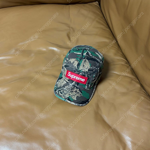 Supreme 슈프림 22fw 밀리터리 워시드 카모 캠프캡 모자 (22fw Military Washed Camo)