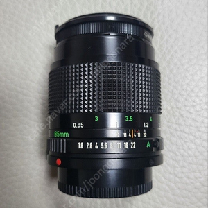 캐논 FD렌즈 85mm(1.8), 35-105mm(3.5-4.5)