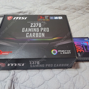 I7-8700K MSI Z370 GAMING PRO CARBON CPU 메인보드 셋트