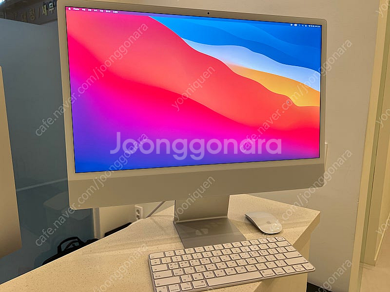 아이맥 M1 24인치 8GB 512gb 실버 대전 85...--0