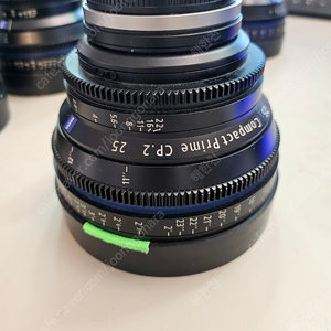 Zeiss Compact Prime 2 Lens set(CP.2) 렌즈 급처로 판매합니다.