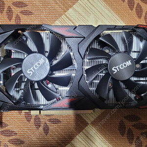 STCOM AMD RX580 2048SP 8GB 그래픽 카드