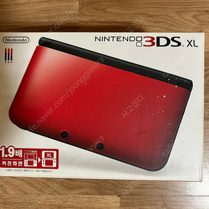 3ds xl 레드 박스셋(외관깨끗 내부 사용감)18만에 팝니다 (64기가 게임22종)