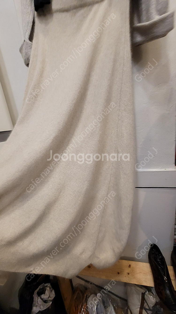 막스마라 모헤어 가디건. 에고이스트 램스울 아방 롱스커트--6