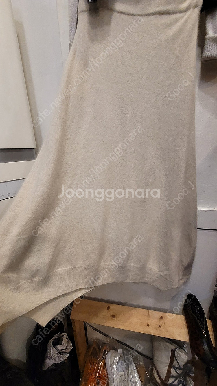 막스마라 모헤어 가디건. 에고이스트 램스울 아방 롱스커트--8