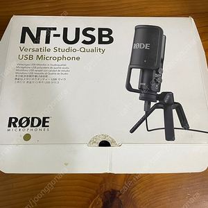 RODE NT-USB 마이크 (박스 있음)