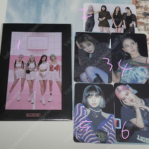 블랙핑크 블핑 5주년 4+1 포토북 한정판 제니 지수 리사 로제 공식 특전 포토카드 포카 엽서 판매합니다!