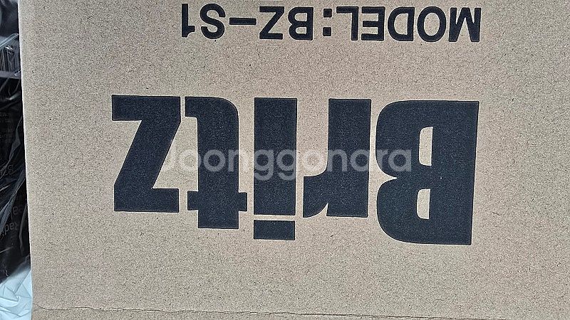 브리츠 스피커 라디오겸용 bz s1--1