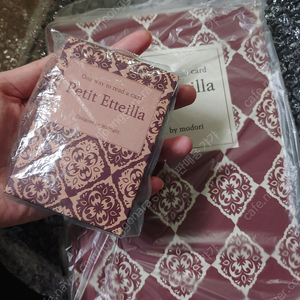 [미사용 신품] 텀블벅 타로카드 쁘띠 에띨라