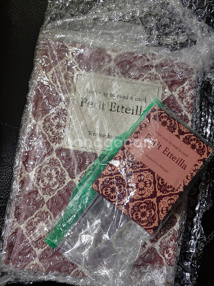 [미사용 신품] 텀블벅 타로카드 쁘띠 에띨라--1