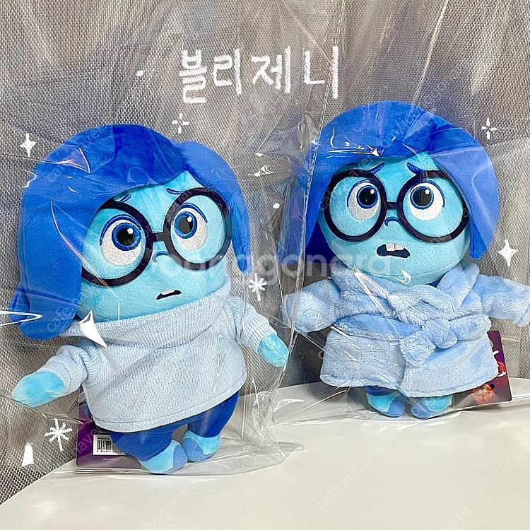 새상품)정품! 인사이드아웃2 슬픔이 애착 인형 생일선물--0