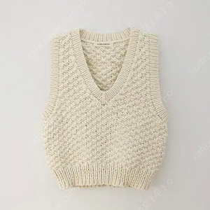 새상품)낫띵리튼 니트 베스트 danish cotton knit vest