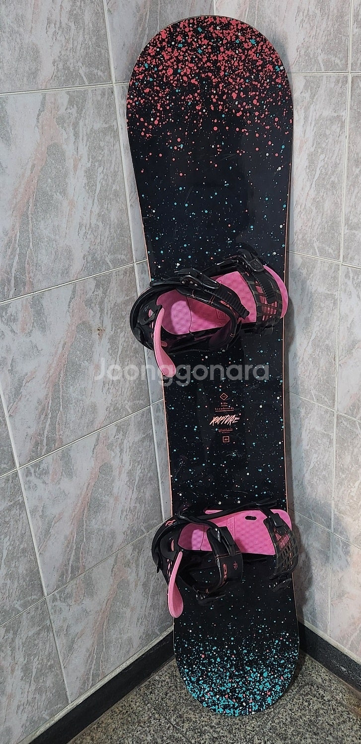 스노우보드 장비 풀세트! (데크+바인딩+부츠+헬멧+가방) 팝니다.--0