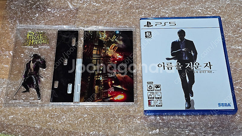 ps5 용과같이7 외전 & 용과같이8 외전 공식 아크릴스탠드 팝니다--0