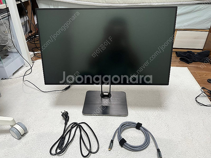 알파스캔 aoc u27u2 4k 65w PD충전 판매--0