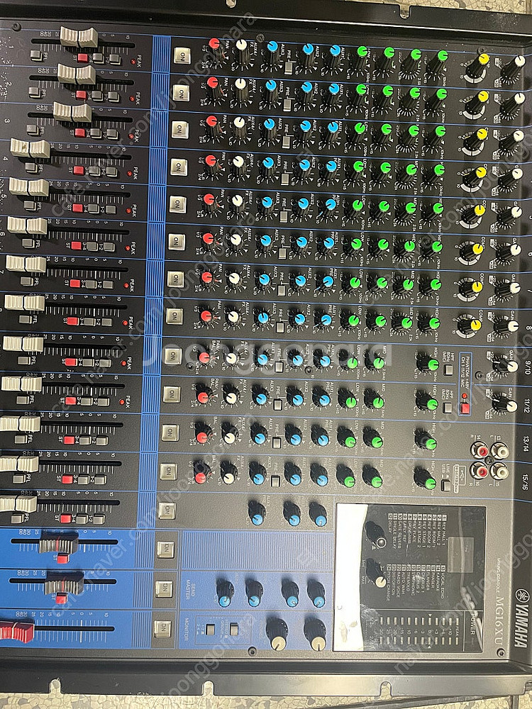 야마하[YAMAHA] MG16XU 믹싱콘솔--0